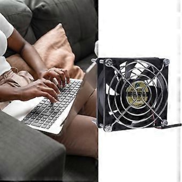 Bærbar DC5V USB børsteløs ventilator hastighed 2209RPM ventilator praktisk USB ventilator
