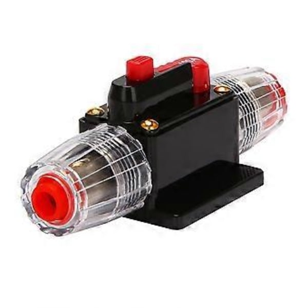 12V-24V Inline Automatsäkring 100A Manuell Återställningsbrytare Bil Ljud Säkring