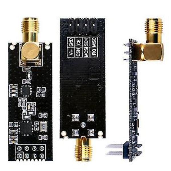4 stk. Nrf24l01+pa+lna Trådløst Modul Med Antenne 1100 Meter Lang Distance Med Nrf24l01 Trådløs
