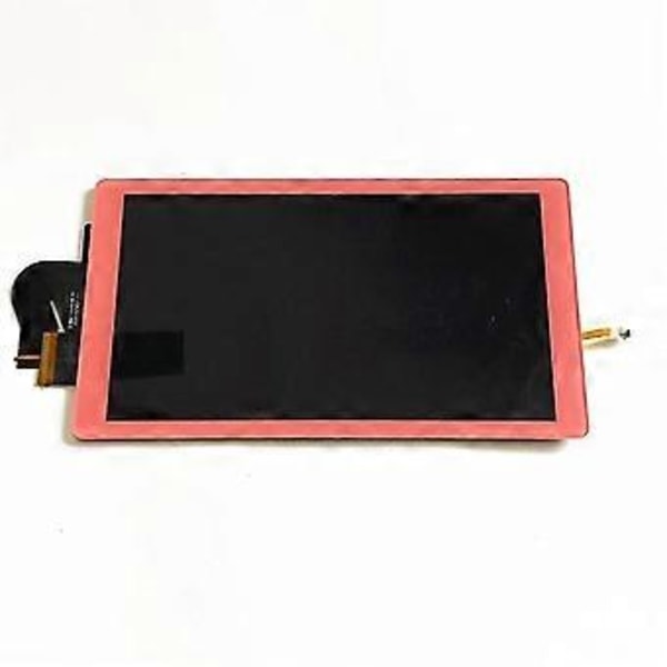 2-i-1 LCD-skärm med pekskärm för Switch Lite-konsol, komplett monterad ersättning för Switch Lite Rosa