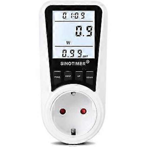 Msbd Dds109l Digital Energimåler Wattmeter Overvågningsenhed Strøm Elektricitet Kwh Strømmåler Analysator Eu (hy)