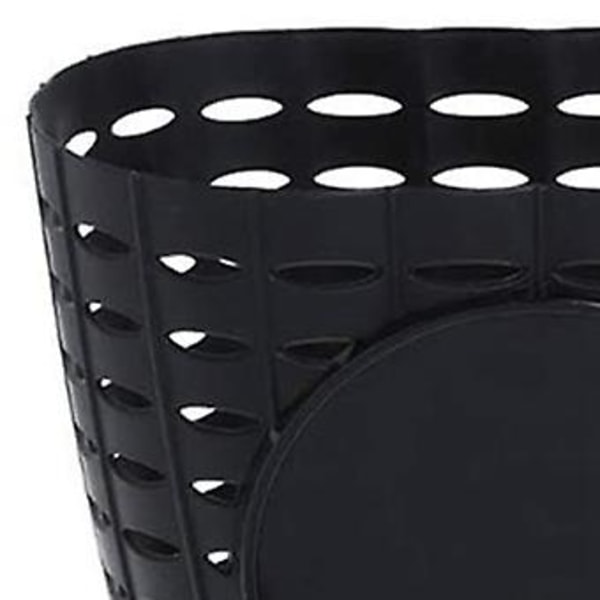 Cykelkurv til børn, Børnecykelkurv i plastik til forstyret, til opbevaring, Sort