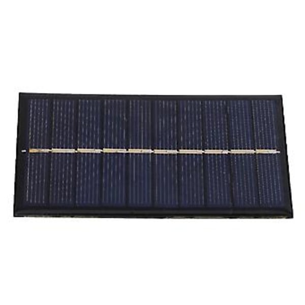 2x 150ma 0.75w 5v Solcell Modul Linje Diy Solpanel Laddare För 3.7v Utbildningsleksak 100x60mm