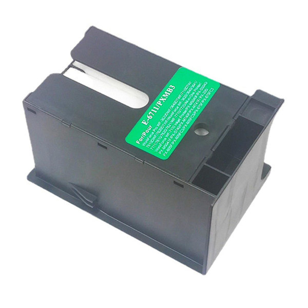 Printer T6711 Vedligeholdelsesboks til W Chip Forepson L1455 Wf7110 Wf7610 Wf7111 Wf-