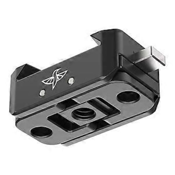 R072 Aluminium Quick Release Mount Adapter Base med Mount Plate Magnetisk Action Kamera Mount med 1/4-Tommer Interface