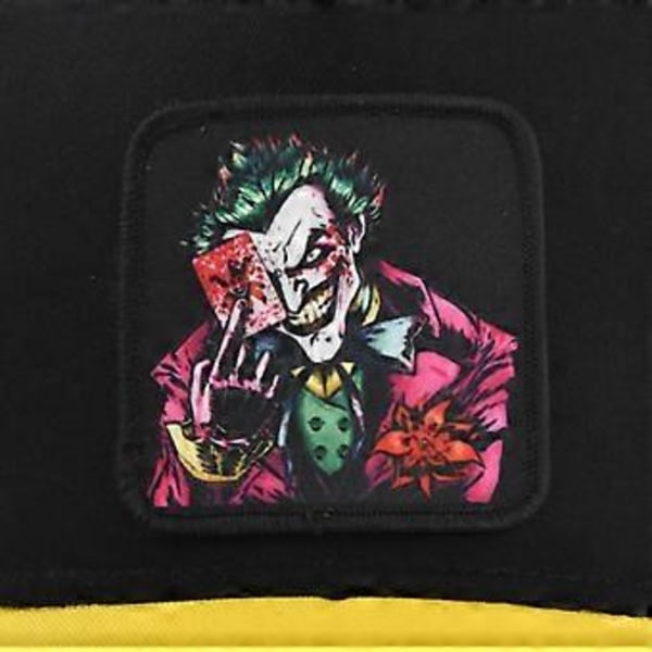 Europeisk och amerikansk clown-tryckt baseballkeps broderi skärmkeps meshhatt Batman personlighetstryckt böjd brätte solskydd