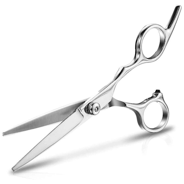 Professionella hårsaxar Extra skarpa barbersaxar 6 tum skägg saxar exakt klipp rostfritt stål hårsaxar