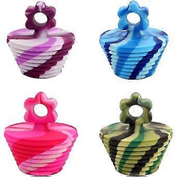 4-pack Badkarsproppar Silikon Badrum Handfat Avloppsplugg