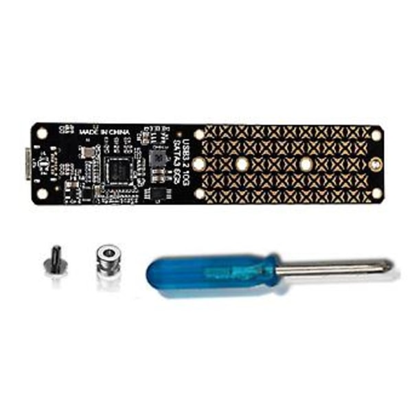 Ngff M.2 B Key Sata Ssd Til Usb3.2 Adapterkort Type-c10g Udvidelseskort Adapter Board Jms580 Ngff S