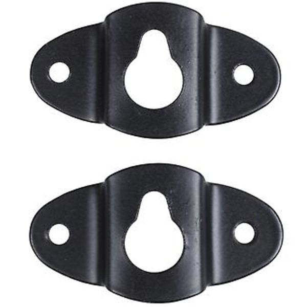 10 st O Seriemonterad Järn H Platt 4.8cm