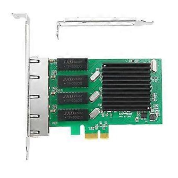 4 Port Netværkskort PCI Express X1 til RJ45 RTL8111H Chip 10/100/1000Mbps Gigabit Ethernet Lan Kort til PC Desktop