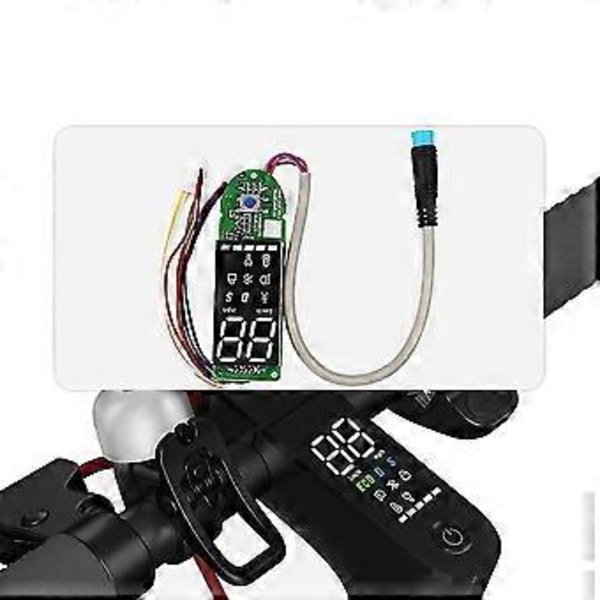 För Max G30 Dashboard Elscooter Bluetooth Display Board Med Skydd Elscooter Mätare