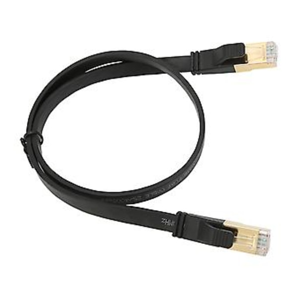Cat 8 Ethernet -kaapeli 40 Gbps 2000 MHz RJ45 urosliitäntä 0,5 metriä / 19,7 tuumaa Ethernet-johto PS5:lle reitittimeen