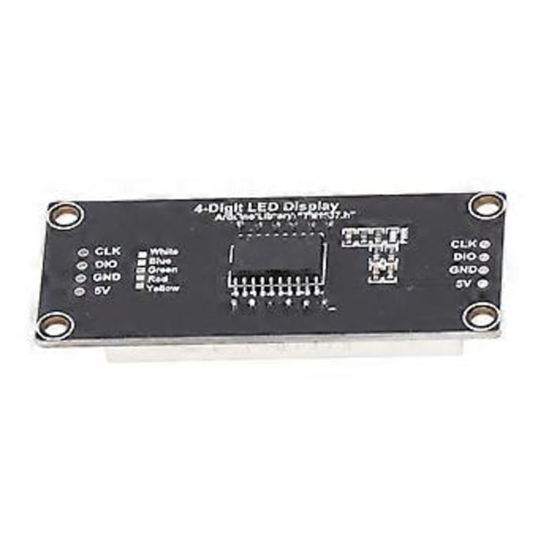4 st LED Segment Digital Display Modul 4 Siffror 7 Segment PCB Klockmodul 0.56 Tum MRA172A Röd