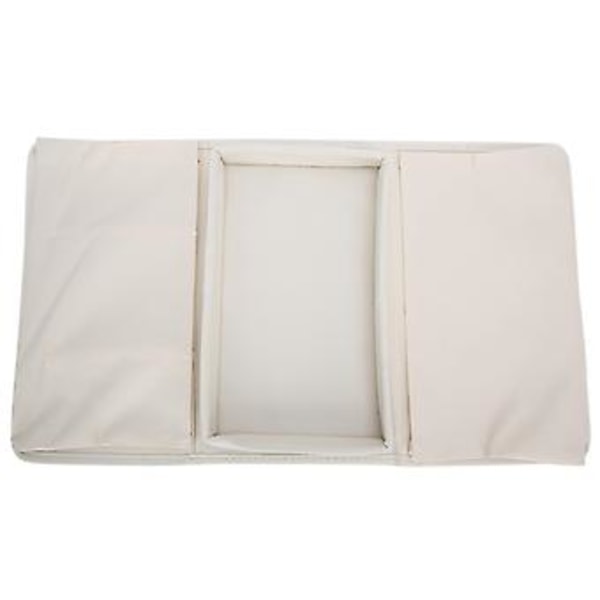 4 Fickor Soffa Armstöd TV Fjärrkontroll Organizer Fåtölj Soffväska med Mugghållare Bricka Beige