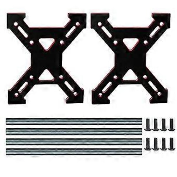 Metall RC Bilar Däck Förvaringsställ Hjulhylla för 1/24 1/18 Axial SCX24 TRX4M Fcx24 Skala Fjärrkontroll Leksaker Guld