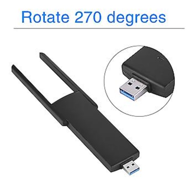 Trådløs Router, Comfast 2.4G+5GHz Dual Band Wifi Range Extender WIFI Extender Ekstraordinært Håndværk