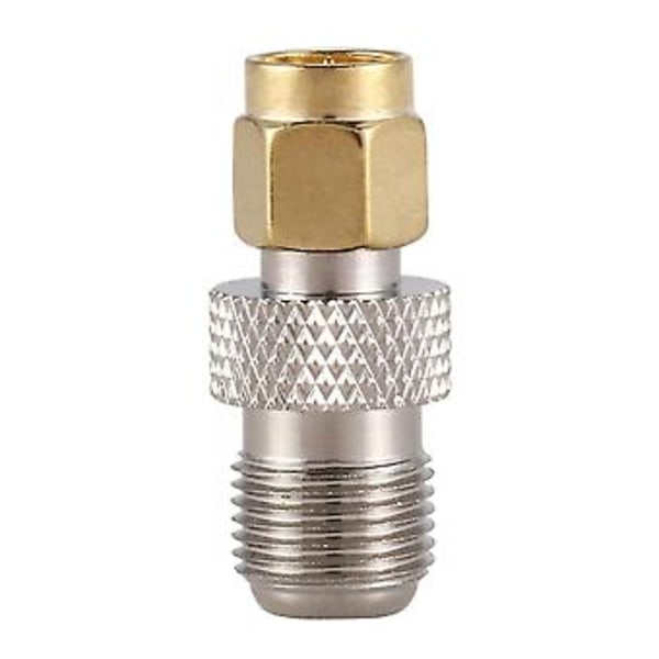 RF Koaxial Koax Adapter SMA Hane Till F Hona, silver