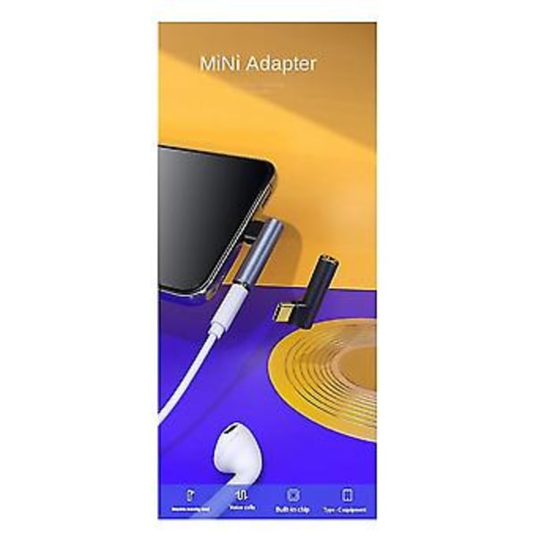 Type-c Till 3.5mm O Adapter Mini Adapter Usb C Ph Adapter Type C Mobil Ph