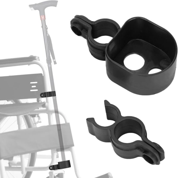 Walker Stokholder, Rullestol Stokholder Praktisk Stokholder Multifunktionel Krykkeholder til Rullestole Elektriske Scootere