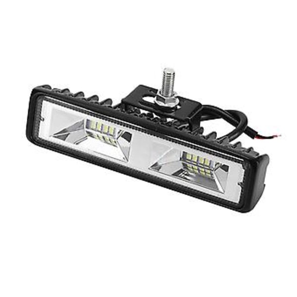 Bil Extraljus, 6 tum 16 LED Bar Arbetsljus LED Arbetslampa Byggd för Precision