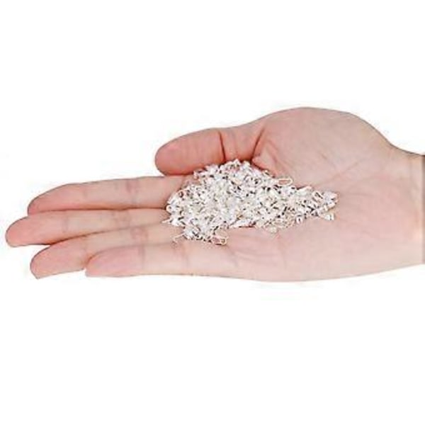 Silver Hängsmycke Kopplingsklämmor - 300 Stycken Smyckesfynd i Legering för DIY-Projekt