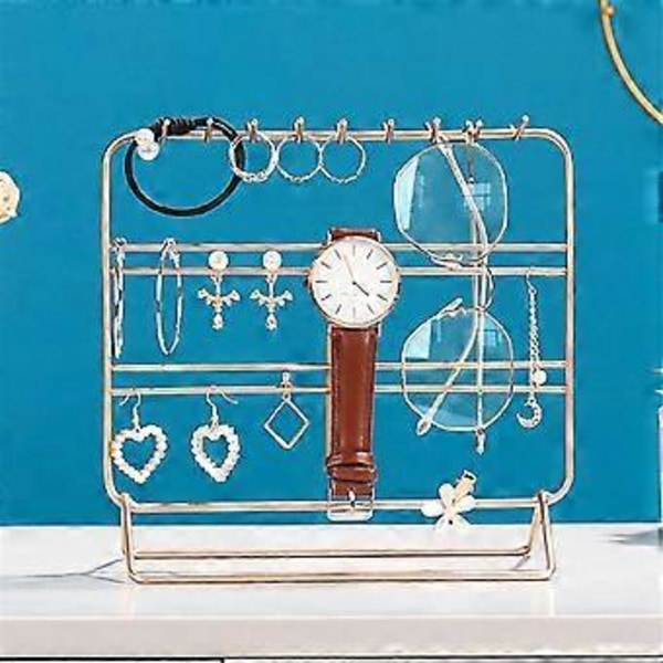 Smyckesställ Hållare Örhängen och Halsband Displayställ Armband Display, Smyckesorganisatör
