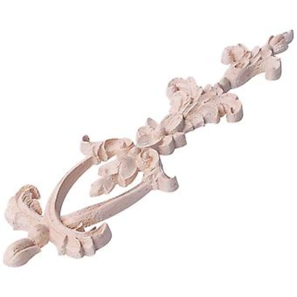 1x Snidad Er Onlay Applikation Obehandlad Ram Dekal Hem R 25x6cm
