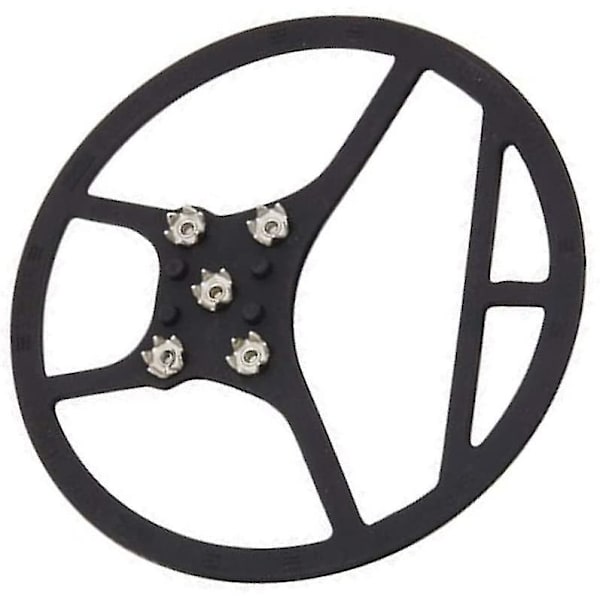 5 Tænders Is-Klamper Crampons - Snegreb Med Klo-Pigge For Sikker Trækkraft I Sort\"