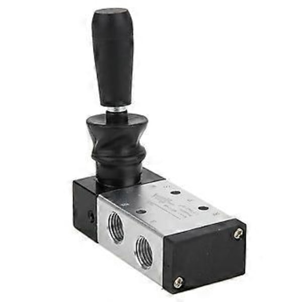 Pneumatisk Manuell Kontrollventil 5 Portar 2 Positioner Handspaksventil 0~0.8Mpa (4H210-08)