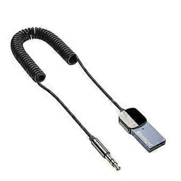 Bluetooth Aux Adapter Dongle USB til 3,5 mm Jack Bil Audio