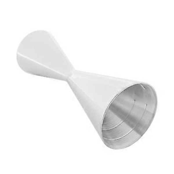 Målekop i rustfrit stål, dobbelt hoved, bar, fest, vin, cocktail shaker jigger 60 ml