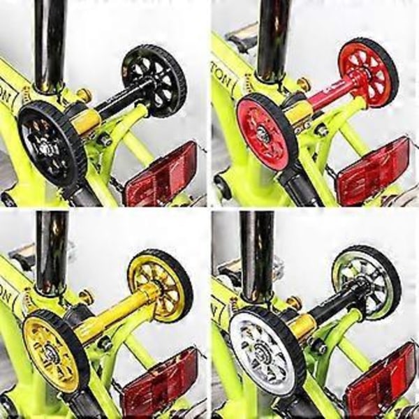 Hopfällbar Cykel Lättrullande Hjul Keramiska Lager Lättrullande Hjul För Hopfällbar Cykel Uppgraderad Breddad Lättrullande Hjul 2