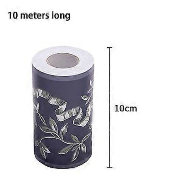 10cm x 10m itseliimautuva tapetti keittiön seinään