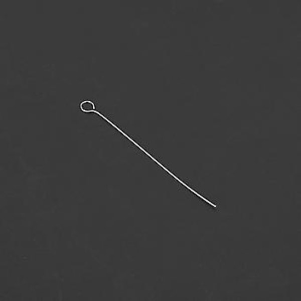 50 st Återanvändbara Inokuleringsöglehållare Nickrom Nålspetsar Inokulering för Laboratorium (3mm)