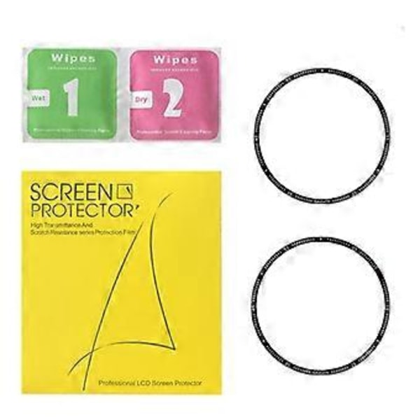 3D Buet Kant Film for Fenix 7/7X/7S Klokke Full Dekning Skjermbeskytter 2