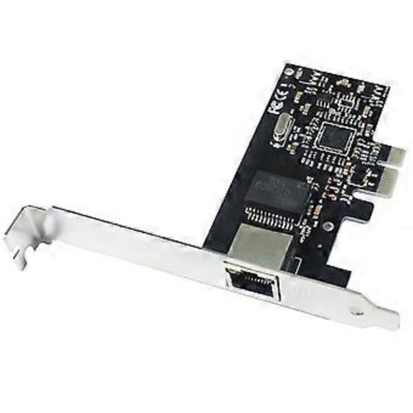 PCI-E x1 Gigabit Ethernet-kort RTL8111C Enkelport Desktop 1000M Nettverksadapter Driverfri