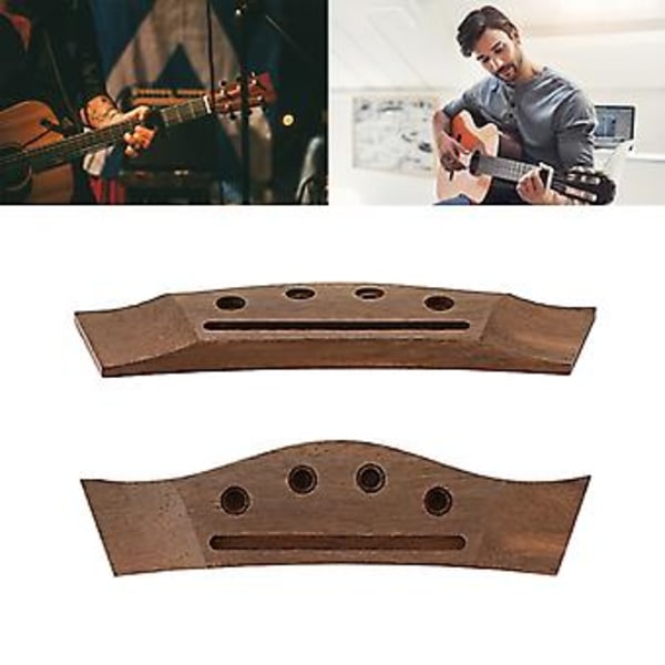 Sadel og pinner for 4-strengs akustisk folkebassdeler Akustisk gitar tilbehør
