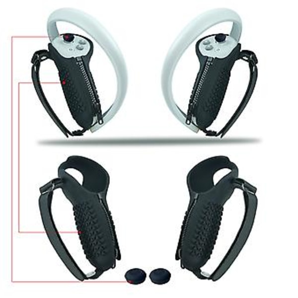 Slitesterke VR-skall Hodebøyle VR-øremuffe for Pico 4 VR-headset tilbehør