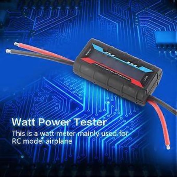 4.8V~60V 150A Högprecisions Wattmätare Spännings- och Ampèremätare Effektanalysator