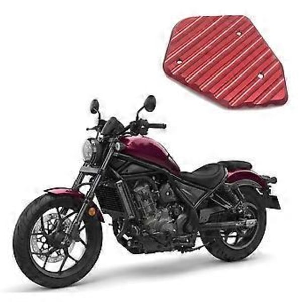 Motorcyklar Sidostöd Förstoringsplatta Stöd Förlängning för CMX1100 CM1100 REBEL1100 2020 2021 2022 Röd