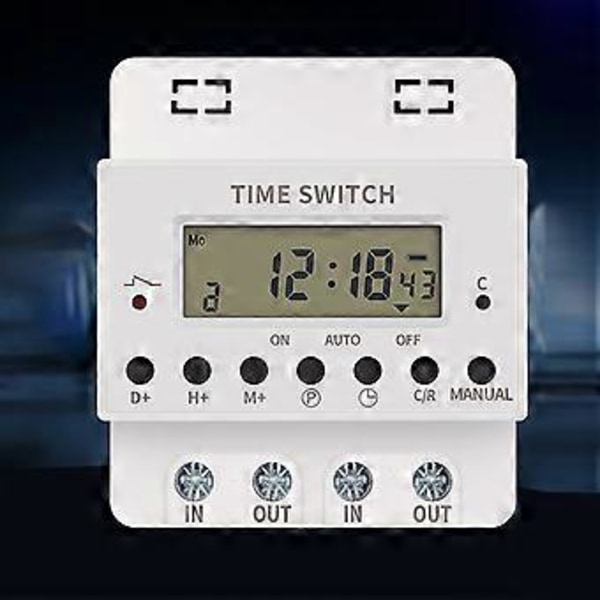 KG316T Timer Effektiv & Bekväm Digital Timer Hög Lastkapacitet Brytare