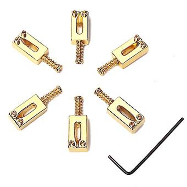 Rektangulär Gitarrstall S För Strat Tele Elgitarr Ersättning, (6-pack)