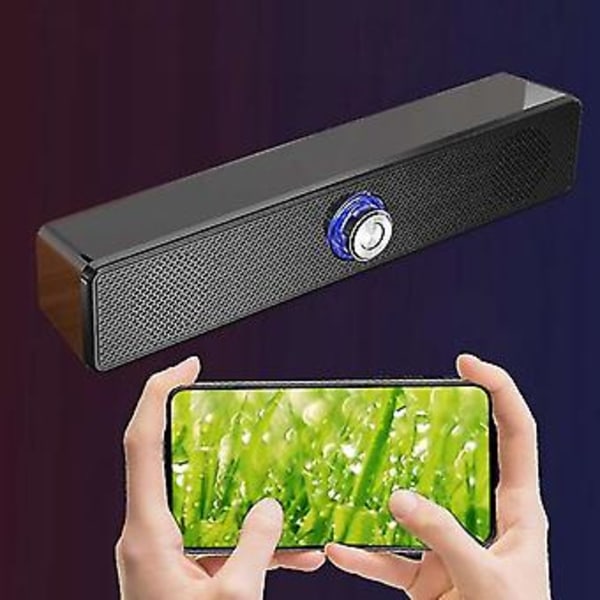 Hem Hifi Portabel Trådbunden Sers Soundbar USB Subwoofer För Dator TV