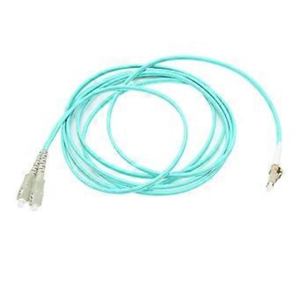 Optisk kabel LC UPC SC UPC MultiMode DualCore Optisk Fiber for Dataoverføring.