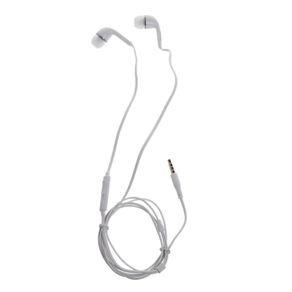 3,5 mm stereo öronsnäckor headset med mikrofon för Galaxy S6 S5 S4 S3