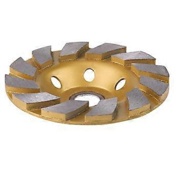 10cm Diamantsegment Slipskiva 6 Hål För Marmor Betong Sten
