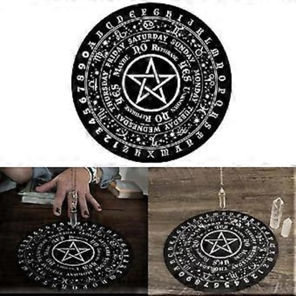 Pendelbrett Spådom Metafysisk Meldingstavle Hekseri Wiccan Utstyr