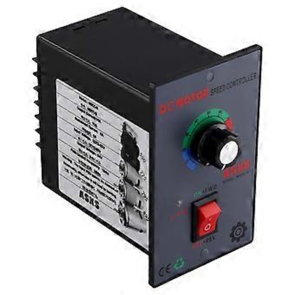 Borstad DC Motor Hastighetsregulator PWM DC 12V 24V 36V för 775 795 Växelmotor Elektriska Delar DC12V-60 10A