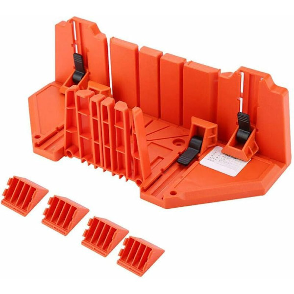 Geringssåg, exakt kaplåda, 0° 22,5° 45° 90° multivinkelkapning geringstång geringssåg, plastkutterverktyg för DIY-träbearbetning